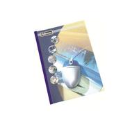 chemises reliées thermiques Prestige, A4, 3 mm bleu