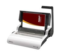 Fellowes Relieuse manuelle Pulsar+ avec tiroir – Perfore 20 feuilles A4, relie jusqu’à 300