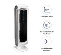 FELLOWES Purificateur d'air AeraMax DX5 pour pièce 8 m²