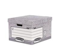 Fellowes - R-Kive - Grande Caisse Pour Archives Ultra Résistante - 336x288x377 - Lot De 10