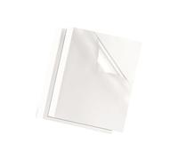 Fellowes Couverture dos cartonné pour thermosoudure blanc 250 g 6 mm