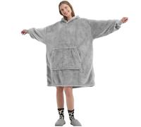 FELOVE Découvrez la Couverture Portable Ultra Douce et Confortable, agrémentée d'une Grande Poche et d'un Hoodie Douillet.