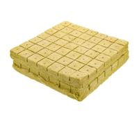 FELTECHELECTR 98 Pièces Cubes de Substrat de Semis pour Culture Hors-Sol | Jaune, Aération et Drainage Régulier, pour Semis et Plants au Jardin Terrasse