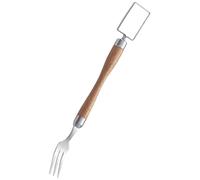 FELTECHELECTR Coupe-pastèque en Acier Inoxydable 304 Double Tête, Fourchette Coupe-melon Multifonction pour Découper et Servir Facilement des Fruits en Toute Sécurité