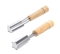 FELTECHELECTR Emporte-pièces en Acier Inoxydable de Cœur et Étoile 2pcs, Moule à Biscuits Antiadhésif, Facile à Entretenir Ranger pour Pâtisserie Maison et DIY