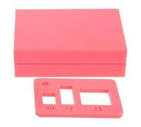 FELTECHELECTR Kit D'outils en Plastique pour Pâte Polymère Rouleau à Billes 10/12/15 Mm, Formage Rapide et Perforation Uniforme, pour Projets DIY en Classe