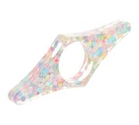 FELTECHELECTR Porte-page en Plastique de Cœur Anneau pour Doigt, Support de Lecture Multifonction pour Garder Pages Ouvertes Lors Lecture Main