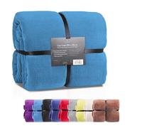 Feluna® Plaid XXL 220x200 cm - Jeté de Lit Toucher Cachemire, 220 g/m² | Couverture microfibre extra douce, ne peluche pas - 9 couleurs tendance, sans AZO, conçue en Allemagne