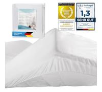 Feluna® Protège-Matelas Imperméable en Molton - Alèse 140x200 cm | Flanelle coton naturel, membrane PU silencieuse - idéal bébé, incontinence & allergies - sans odeur