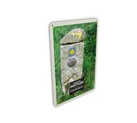 Femer Carte postale en tôle - Voyage - 10 x 14 cm - Espagne - Camino de Santiago - Voie de Jacob