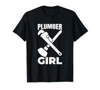 Femme Plombier Pipefitter Plomberie T-Shirt Graphique avec Valeur