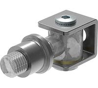 Fenau - Bande de portail M14/support réglable pour soudage - acier S235JR brut - charge maximale par paire: 75 kg