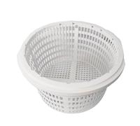 Fenayuu Panier de skimmer 19 cm, tamis de piscine de 19 cm de diamètre, panier filtrant multi-usages pour nettoyage efficace de la piscine, panier de rechange, panier de skimmer de piscine, pré-filtre