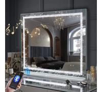 Fenchilin Miroir coiffeuse lumineux - Blanc