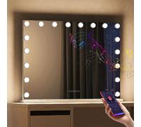 Fenchilin miroir maquillage Hollywood - Blanc