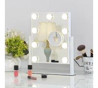 Fenchilin miroir maquillage Hollywood - Blanc