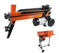Fendeur de bûche hydraulique 7T horizontal - avec support - Moteur 2300W - Longueur de fendage 52cm - 2 roues - Fendeuse à bois