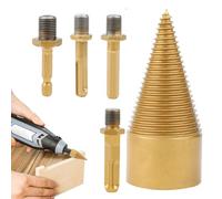 fendeur de bûches - Design hexagonal électrique robuste avec | Foret fendeur de bûche, design hexagonal électrique robuste avec utilisation multifonctionnelle, fournit un fendu du bois