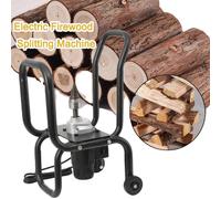 Fendeuse à bois électrique, 2000W, 420 tours par minute, diamètre de bois maximal : 20 cm, boîtier en acier, dimensions : 33 x 32,5 x 60,5 cm