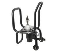 Fendeuse à bois électrique - Fendeuse hydraulique pour bois de chauffage - Moteur 2000 W - 420 tr/min - Diamètre de bûche maximal : 20 cm - Boîtier en acier : 33 x 32,5 x 60,5 cm