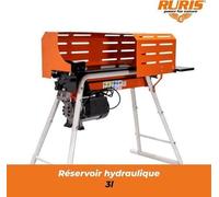 Fendeuse à bois électrique - Moteur 2200 W - Force de 7 tonnes - Longueur 52 cm - Machine à bois de chauffage