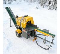 Fendeuse de bûches 30T pour bois de chauffage et coupe de bois de chauffage | Structure en acier renforcé, grande capacité de bûche, performance fiable, fonctionnement stable