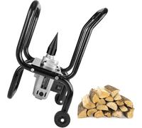 Fendeuse de bûches électrique 1800 W, Automatique à fendre Le Bois de Chauffage avec Roue et Cadre de Protection, fendeuse de bûches Portable à Rotation Avant/arrière
