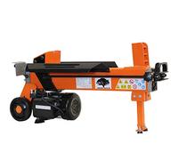 Fendeuse de bûches électrique puissante de 7 tonnes Duocut Lame Banc de travail et garde FM10D-7-TC