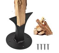 Fendeuse manuelle en bois, avec coin, en acier, pour le bois de chauffage