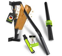 Fendeuse manuelle pour bois - Extra longue - Profondeur : 57 cm - Hauteur : 13 cm - Largeur : 10 cm - Acier au carbone