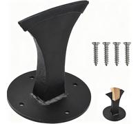 Fendeuse manuelle pour bois, forme en coin, robuste, pour petits foyers, de couleur noire