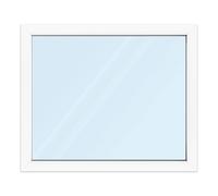 Fenêtre 120x100 cm, PVC, aluplast ideal 4000, 1200 x 1000 mm, blanc, fenêtre fixe, 1 vantail, double vitrage, configuration personnalisée