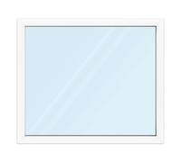 Fenêtre 140x120 cm, PVC, aluplast ideal 4000, 1400 x 1200 mm, blanc, fenêtre fixe, 1 vantail, double vitrage, configuration personnalisée