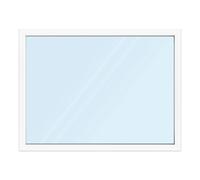 Fenêtre 180x135 cm, PVC, aluplast ideal 4000, 1800x1350 mm, blanc, fenêtre fixe, 1 vantail, double vitrage, configuration personnalisée