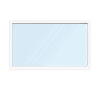 Fenêtre 200x120 cm ou sur mesure, PVC, aluplast ideal 4000, blanc, 2000x1200 mm, fenêtre fixe, 1 vantail, double vitrage
