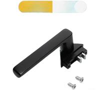 Fenêtre Américaine Style Étroit 0.38cm Fenêtre Américaine Style | Design ultra-étroit, esthétique , s'intègre aux cadres minces, finition noire élégante, pour fenêtres américaines(A)