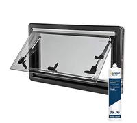 Fenêtre basculante Carbest 70 x 40 avec moustiquaire et store enrouleur télescopique, avec joint d'étanchéité Dekalin