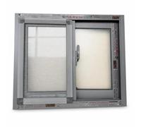 Fenêtre Coulissante en Aluminium, H50*L60cm | Barres antivol intégrées, Fenêtre thermique, Projet d'auto-construction, Pour maîtres d'ouvrage