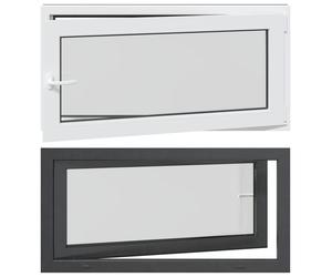 Fenêtre de cave pivotante et orientable vidaXL, modèle RISOR, dimensions 120 x 60 cm