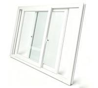 Fenêtre De Remplacement De Remise, Fenêtre Coulissante En Aluminium Blanc