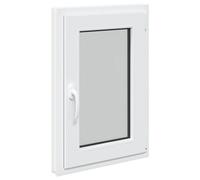 Fenêtre de sous-sol RISOR Blanc 50 x 75 cm PVC et verre