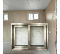 Fenêtre de ventilation pivotante, fenêtre en aluminium pour abri de jardin avec verre trempé, conception coulissante pour poulailler, élevage de volailles, fenêtre d'issue de secours de gara