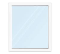 Fenêtre double vitrage en PVC 100 x 120 cm, aluplast IDEAL 4000, blanc, entièrement personnalisable