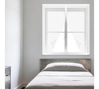 Fenêtre Moustiquaire Magnétique 90 x 135 cm Aimants Puissants Fermeture Moustiquaire pour Fenêtre Amovible, Facile à Installer pour Chambre, Couloirs, Porte Patio, Blanc