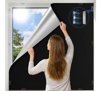 Fenêtre obscurcissante magnétique 300 x 145 cm | Store occultant 100 % sans perçage - Oxford 420D - Pour fenêtre de toit - Protection contre la chaleur - Amovible