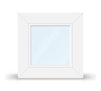 Fenêtre PVC 1 vantail, aluplast IDEAL 4000, blanc, 510 x 510 mm, configurer individuellement