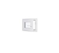 Fenêtre PVC - LxH 500x400 mm -Triple Vitrage - Blanc -poignée à droite