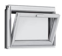 Fenêtre verticale Tout Confort VELUX 78x95 cm - bois peint Whitefinish - VFE MK35 2057