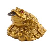 Feng Shui chinois richesse argent porte-bonheur grenouille pièce de monnaie crapaud décoration de bureau à domicile bon cad -SALALIS