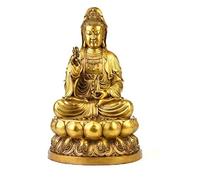 Feng Shui Goods GuanYin Bodhisattva/Kwan Yin Statue pour la Bonne Chance et Le Bonheur, Statues et Sculptures de Bouddha Porte-Bonheur pour la décoration de la Maison